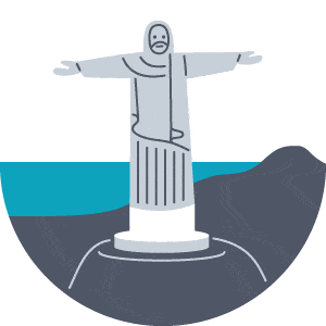 Christ Redeemer, Brazil - Large Statue